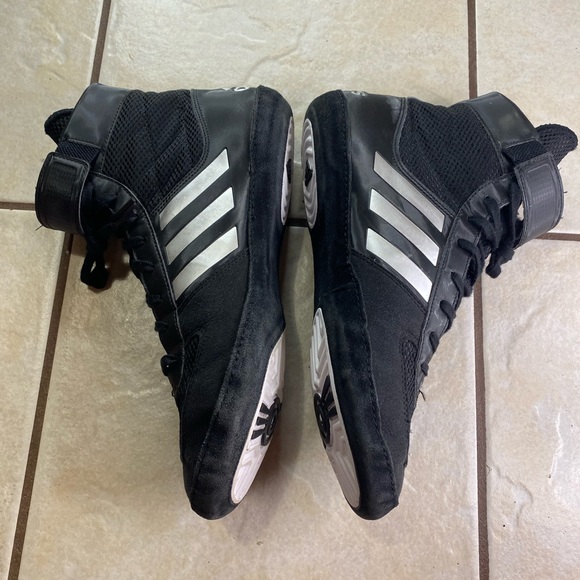 Adidas SAMPLES ! Adidas Combat Speed 5 Wrestling Boots Adult Boxing Shoes Mens - Picture 2 of 9